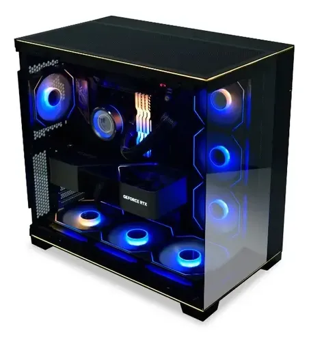 Gabinete Gamer Lian Li O11 Dynamic Evo Rgb Preto Vidro Temp