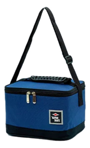 Lunchera Cool Bag Bolso Termico Alpine Skate Color Azul Liso