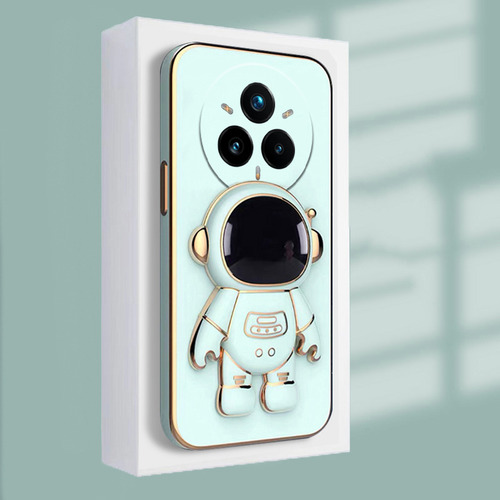 Funda Para Realme 14 Pro Plus 5 G Chapado Astronauta Anillo+mica