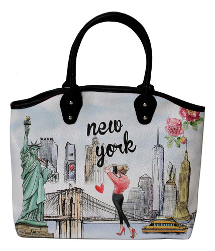 Bolsa Hombro Para Regalo Recuerdo York Estatua Libertad