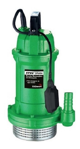 Bomba Rowa Desagote Rw Drain T18/6-fm Color Verde Fase eléctrica Monofásica