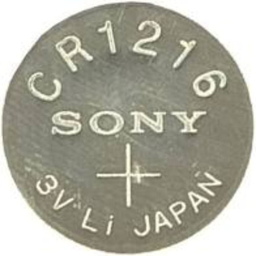 Imagen 2 de 7 de Pilas Sony Cr 1216 Litio 3v. (unidad) Distribuidor Oficial