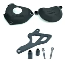Comprar Cubre Tapa Embrag + Encendido+ Piñon Honda Xr 250 Tornad Neg
