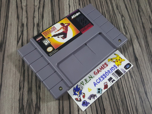 Dragon The Bruce Lee Story P/ Super Nintendo + Garantia!!