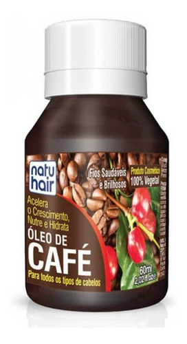 Natuhair Café Óleo Capilar 60ml