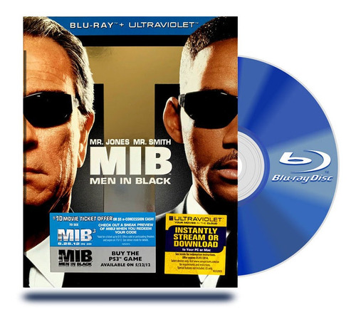 Blu Ray Hombres De Negro