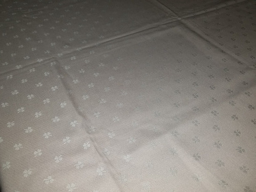 Muy Fino Antiguo Mantel Aleman Trabajado Rosado 1.75 X 1.35m (Usado)