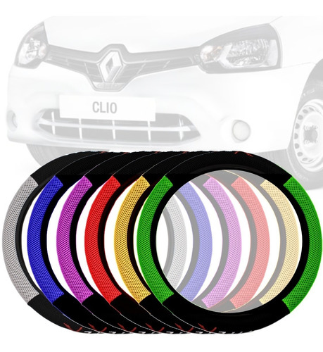 Capas De Volante Type-r Tecido Renault Clio 2004/2012