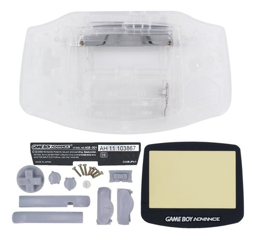 Carcasa Para Game Boy Advance (gba) Clear