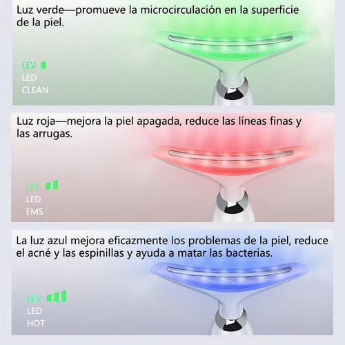 Radiofrecuencia Facial, Masajeador De Papada, Anti Arrugas.