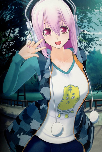 Imagen 2 de 6 de Libro - Nitroplus Art Masters De Arte Super Sonico Sexy