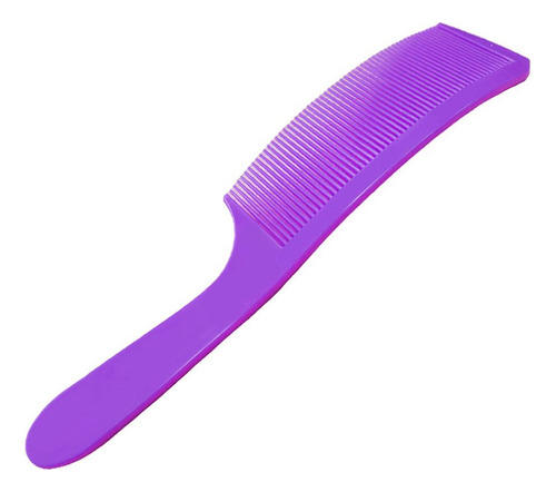 . Conjunto De 2 Peines De Peluquería En Morado 2 Piezas