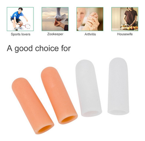 A Guantes De Silicona For Pulgar Protector De Dedos De Gel