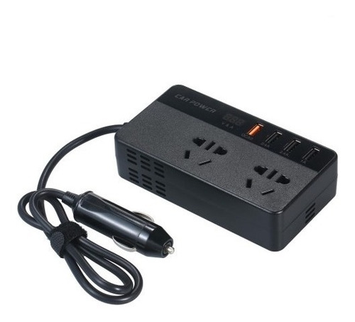 Inversor De Corriente Para Coche, 150w, 12v A 220v (ac - Dc)