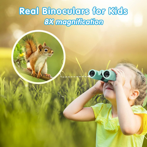 Binoculares Compactos Para Niños (8x21) De Alta Resolución
