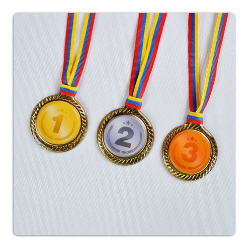 Medallas Deportivas Resinadas Y Vitrificadas Personalizadas