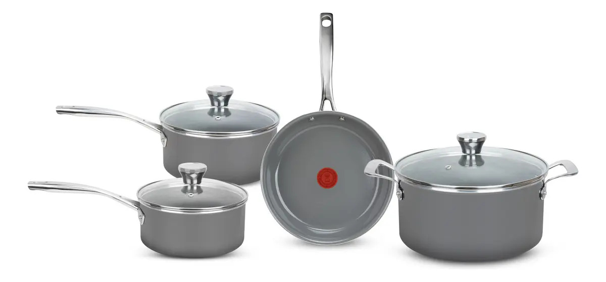 Jogo De Panelas Tefal Ceramic Vitality 4 Peças