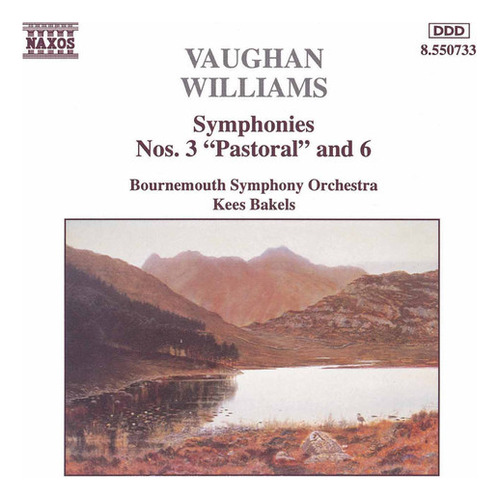 R. Kees Bakels; Sinfonías 3 Y 6 De Vaughan Williams En Cd