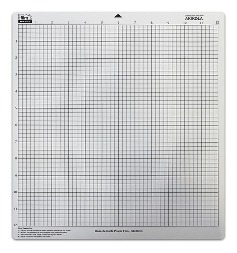 4 Esteiras De Corte 30x30 Com Cola Para Silhouette Cameo Cor Transparente