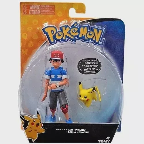 Boneco Pokémon XY Treinador Pokémon Ash F14 - Tomy - Boneco Pokémon -  Magazine Luiza