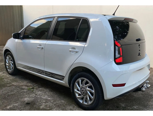 Kit Adesivo Faixa Cinza Vw Up! Connect 2018 19 20 2021 Preto
