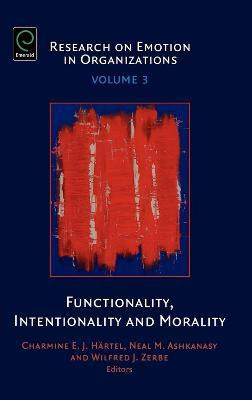 Libro Functionality, Intentionality And Morality - Charmi...