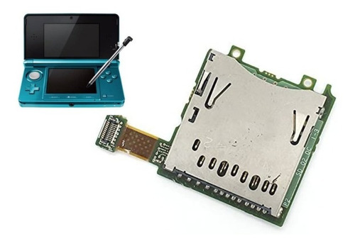 Socket Sd Lector De Tarjetas Slot Nintendo 3ds Old Slot