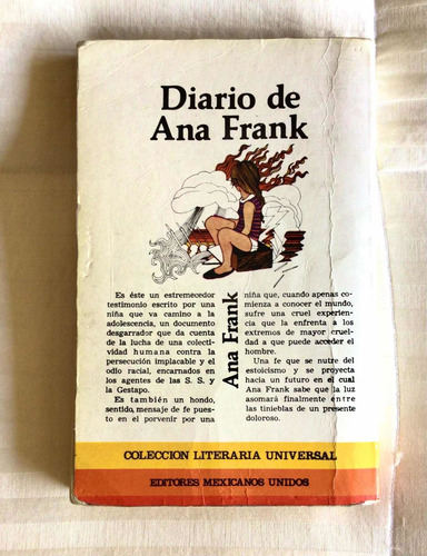 Imagen 4 de 9 de Libro Diario De Ana Frank - Original - Usado $4500