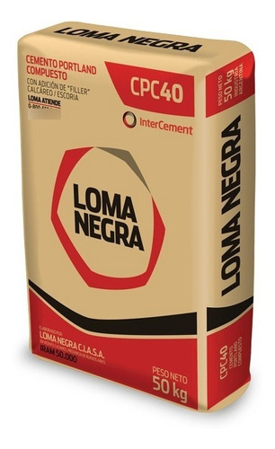 Cemento Loma Negra Bolsa X 50kg X Equipo De 600 Bolsas 