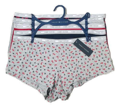 Pack X 5 Boxer Boyshort Pantaleta Tommy Hilfiger