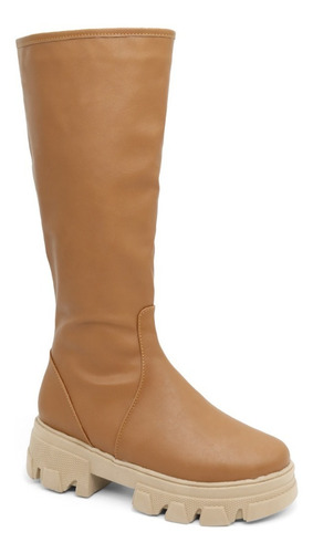 Botas De Dama Ariana. Av22-595 Camell.