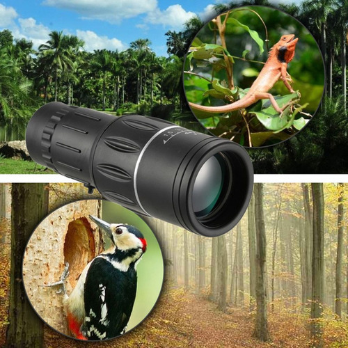Imagen 8 de 10 de Monocular 16x52 Profesional Lentes Pro Bak4 Compact Estuche