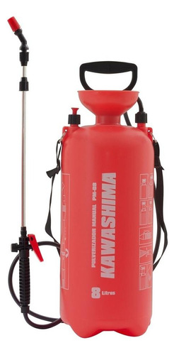 Pulverizador Manual Bomba 8 Litros Pm 08 Kawashima 0.5l/min