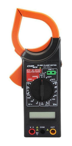 Alicate Amperimetro Multimetro Digital E Medidor Temperatura