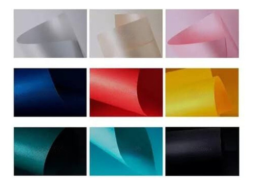 Papel Color Plus Metalizado A4 - 250g/m2 Com 125 Folhas