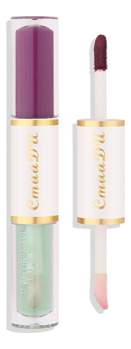 O Batom De Capa De Chuva De Duas Cabeças Lip Glaze Lock Colo