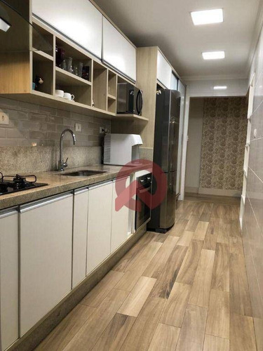 Imagem 23 de 24 de Apartamento Com 2 Dormitórios À Venda, 86 M² Por R$ 460.000 - Canto Do Forte - Praia Grande/sp - Ap3693
