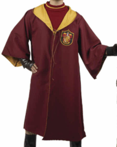 Túnica Capa Disfraz Quidditch Gryffindor Harry Potter Adulto