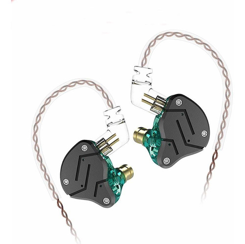 Zsn Hybrid Driver Iem Desmontable Cable Sin Enredos Mú...