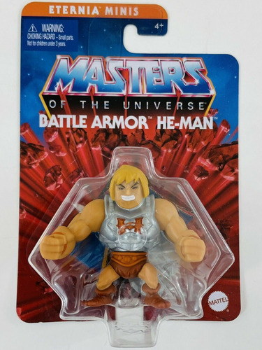 Master Of The Universe Figura Heman Battle Armor Caja Dañada