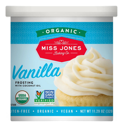 Miss Jones Baking Frosting Vanilla 320g