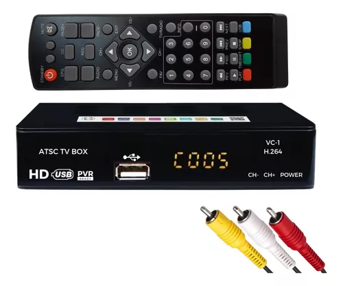 Decodificador Convertidor Digital Tv Análoga 1080p Hd 2pzs