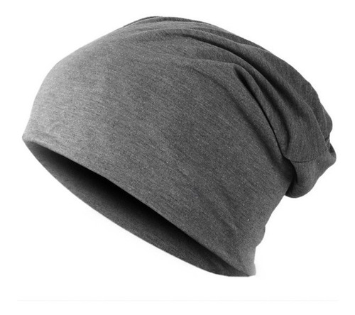 Gorro Liso Unisex Punto Elastico Invierno Casual 010 Azul