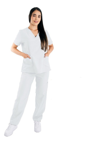 Uniforme Pijama Medica Mujer Antifluido Scrub 