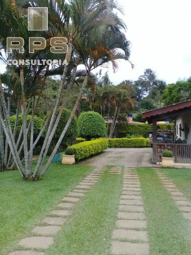 Imagem 4 de 4 de Chácara Para Venda No Jardim Brogotá Em Atibaia, Com 3 Suítes, Jardim, Quintal, Área De Serviço - Ch00043 - 32578509