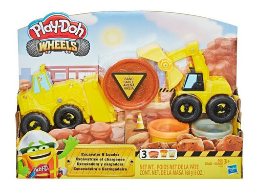 Plastilina Play Doh Wheels Excavadora Y Carga; De Que Regalo