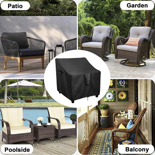 Outdoorlines Funda Impermeable Para Sillas De Muebles De Ext