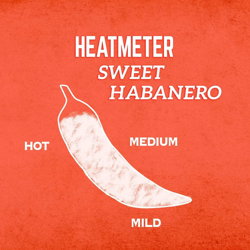 Salsa Picante De Habanero Dulce 148 Ml Paquete De 2
