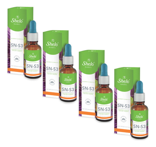 4 Pack Sns3 Relajante Ansiedad Sin Estrés Depresión + Regalo