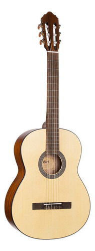 Guitarra Acústica Clásica Cort Ac100dx Natural Poro Abierto Material del diapasón Merbau Orientación de la mano Diestro